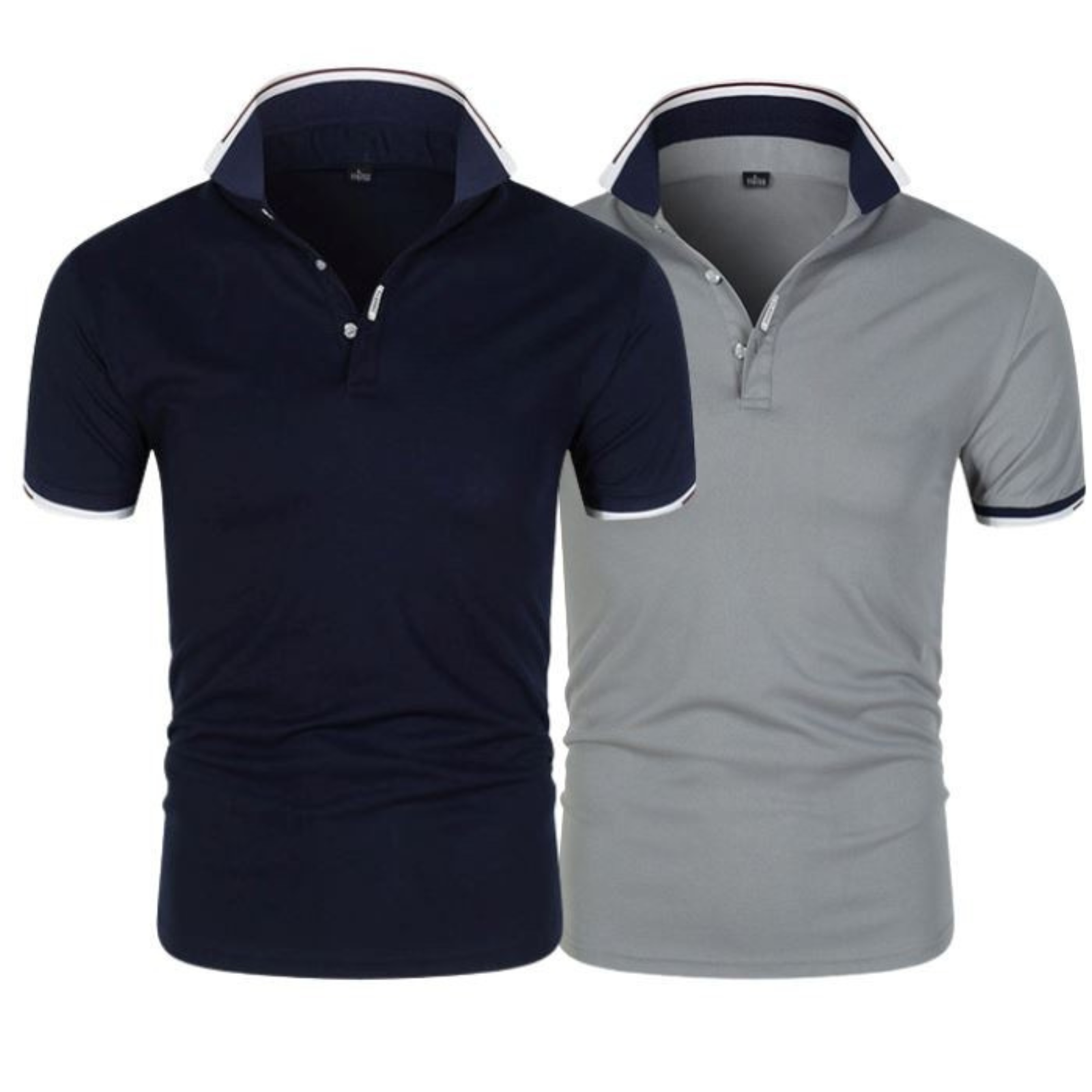 [KAUFEN SIE 1, ERHALTEN SIE 2] 2er-Set Premiere-Poloshirts